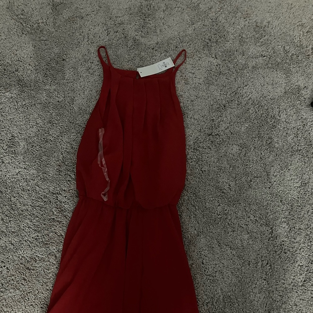Francesca red dress